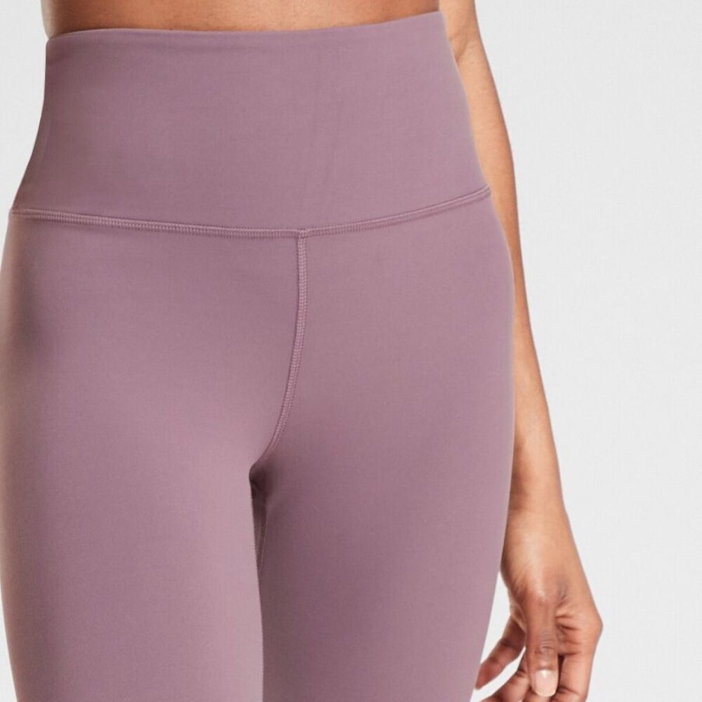 Athleta Ultra High Rise Elation Tight, Mauve/Purple XS